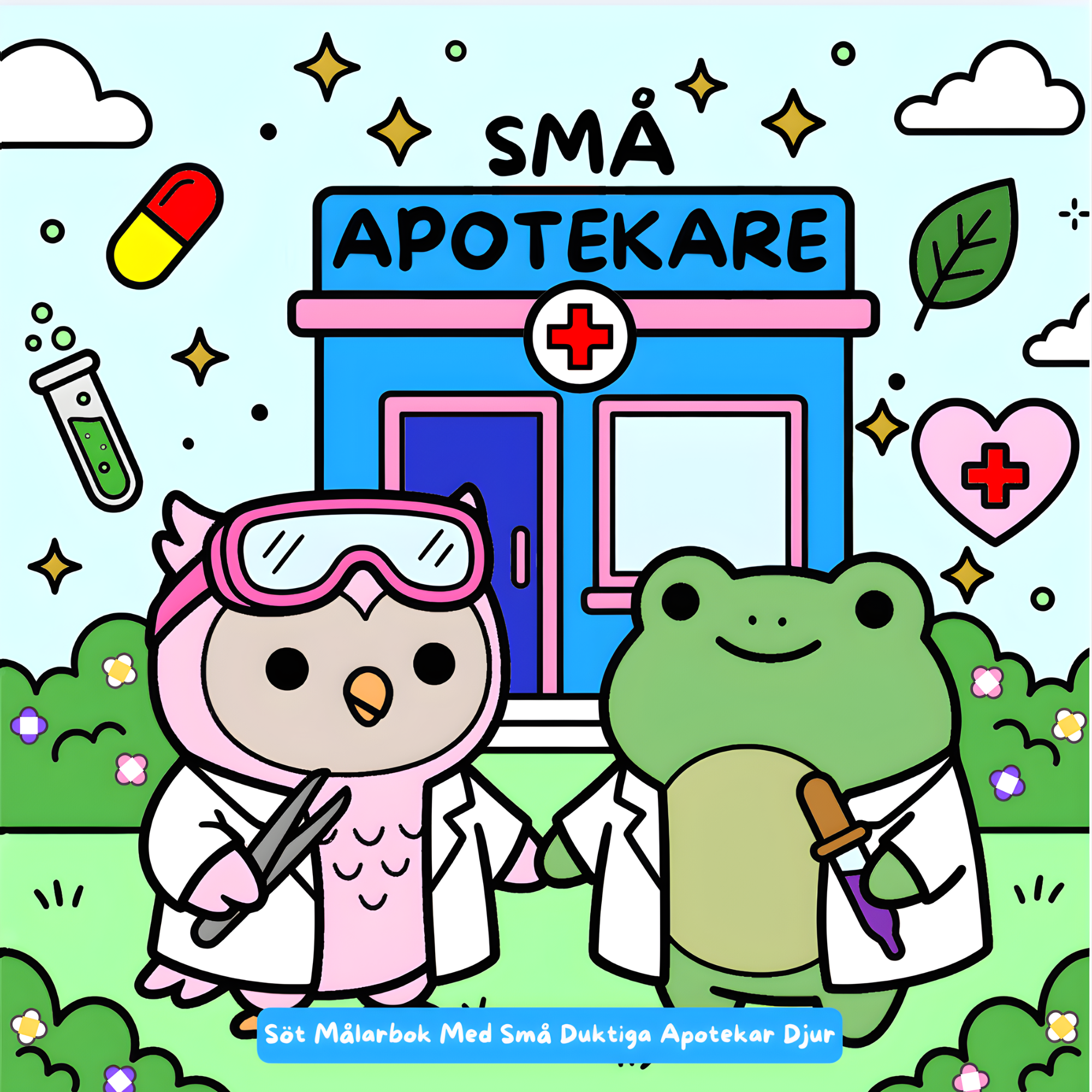 SMÅ APOTEKARE – bokomslag